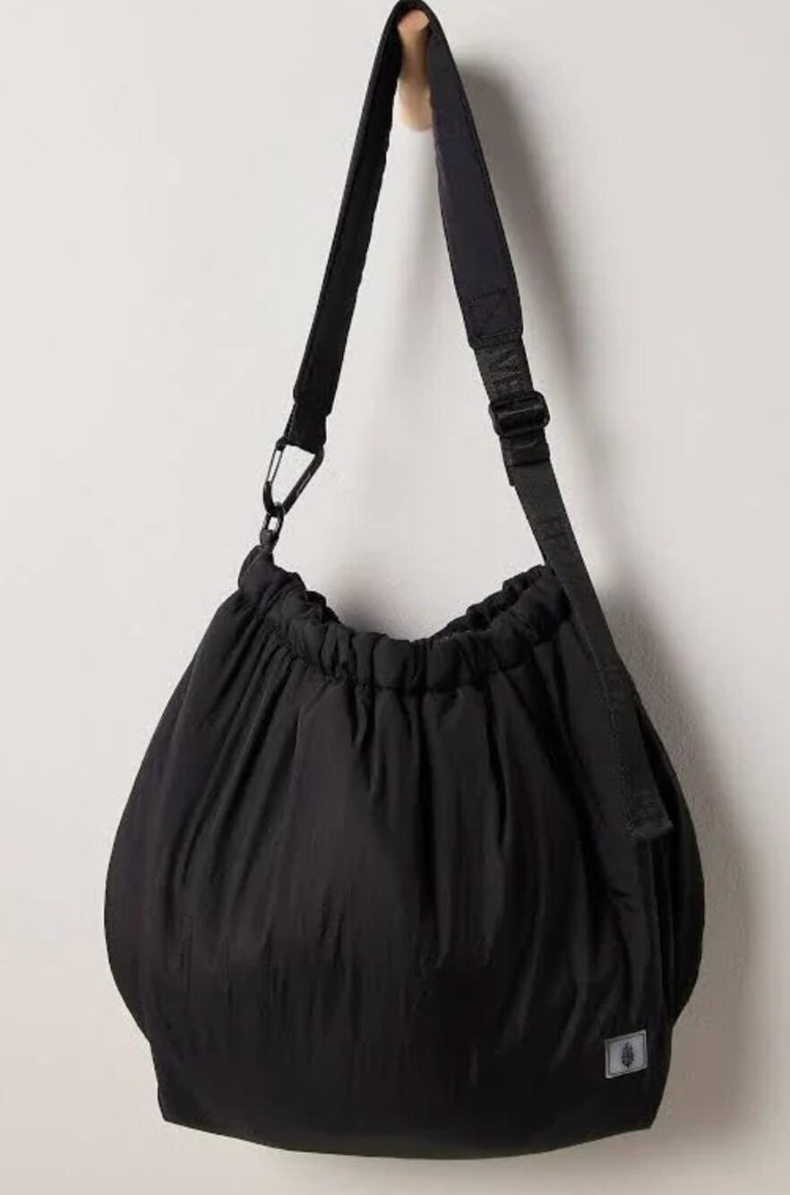 FREE PEOPLE MOVEMENT Rest Day Carryall Bag Black NWT